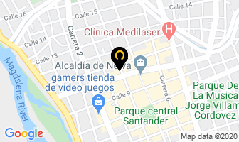 Mapa de Pañalera Pa´kagones en Neiva