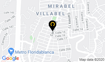 Mapa de Pañalera Tyta en Floridablanca