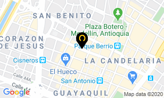 Mapa de Panaltex Cia Ltda en Medellín