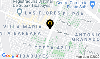 Mapa de Panamericana De Aluminios Ltda. en Bogotá D.C