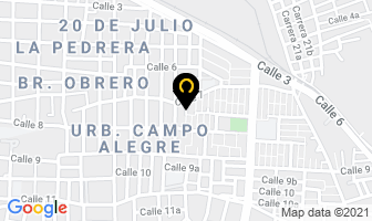 Mapa de Panaservi en Santa Marta