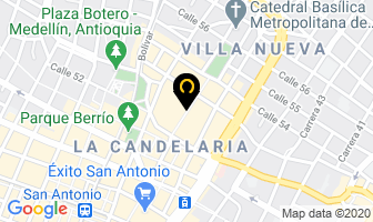 Mapa de Panda Express en Medellín