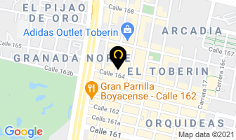 Mapa de Pandebono's Valluno Ltda. en Bogotá D.C