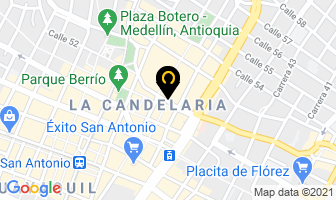 Mapa de Pandequesos Copacabana en Medellín