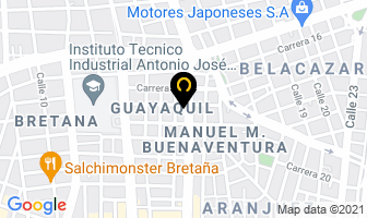 Mapa de Panel Y Board Ltda. en Cali