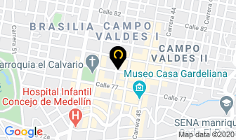 Mapa de Panela Francisco Hernández en Medellín