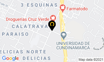 Mapa de Panes De La Sabana en Chía