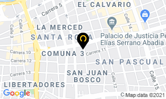 Mapa de Panesso Valencia Fredy en Cali
