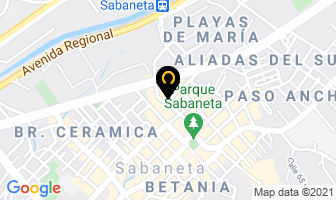 Mapa de Panificadora Disney en Medellín