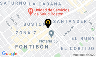 Mapa de Panificadora Fontibón en Bogotá D.C