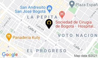 Mapa de Panificadora La Estanzuela en Bogotá D.C