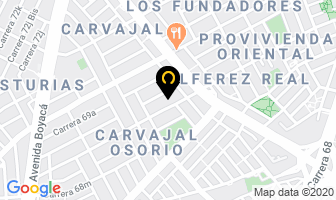 Mapa de Panificadora Nissi-pan en Bogotá D.C