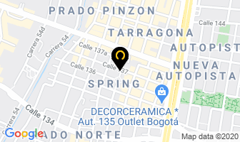 Mapa de Panificadora Siglo Xxi Spring en Bogotá D.C