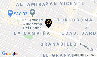 Mapa de Panino Restaurante en Barranquilla