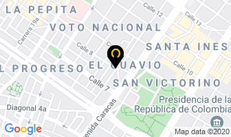 Mapa de Panorama Chevrolet en Bogotá D.C