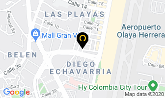 Mapa de Panorama Empresarial Ltda. en Medellín