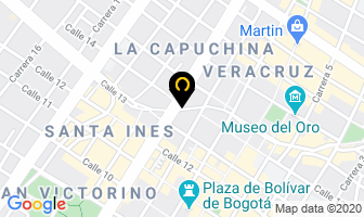 Mapa de Paños Cadel en Bogotá D.C