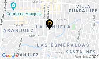 Mapa de Pantalnet Ltda. en Medellín