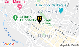 Mapa de Pañuelos De Choclo en Ibagué