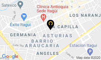 Mapa de Panzypalos en Medellín