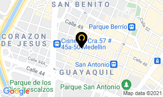 Mapa de Pao Estampados en Medellín