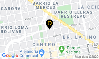 Mapa de Paola A. Ditribuciones en Cúcuta