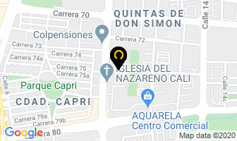 Mapa de Paola Martínez / Tecnohogar en Cali