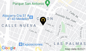 Mapa de Papa Natural en Medellín