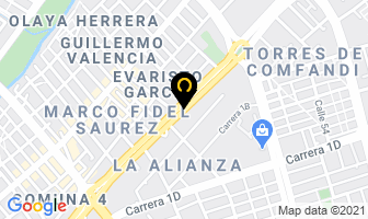 Mapa de Papayeras En Cali en Cali