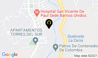 Mapa de Papel Center en Medellín