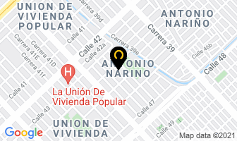 Mapa de Papelería Alfred en Cali