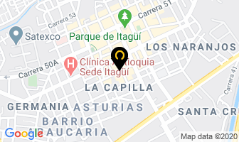 Mapa de Papelería Asturias en Itaguí