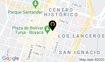 Mapa de Papelería Central Tunja en Tunja