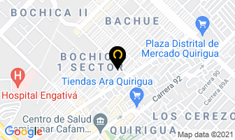 Mapa de Papelería Décimo Grado en Bogotá D.C