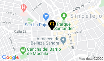 Mapa de Papelería Del Comercio Ltda. en Sincelejo