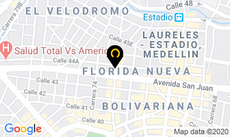 Mapa de Papeleria Dimension en Medellín