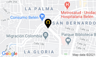 Mapa de Papelería Epsilón en Medellín