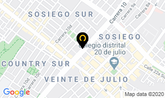 Mapa de Papelería Escolar Tipitín en Bogotá D.C