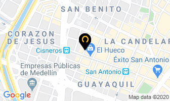 Mapa de Papelería Formas Multiples en Medellín