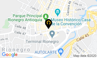 Mapa de Papeleria Gabry en Rionegro