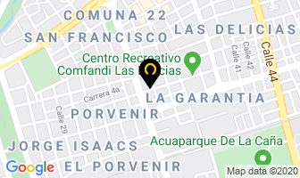 Mapa de Papelería Jl en Cali