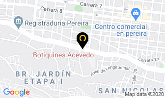 Mapa de Papelería Las Garzas en Pereira