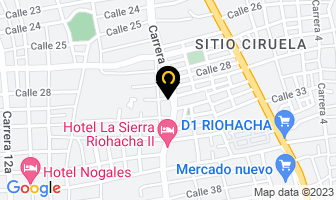 Mapa de Papelería Leonet en Riohacha