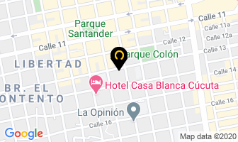 Mapa de Papelería Liberty en Cúcuta