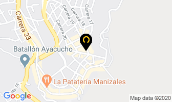 Mapa de Papelería L.w. en Manizales
