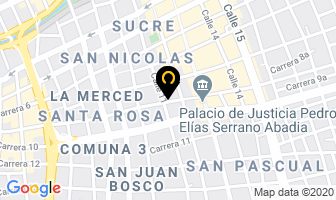 Mapa de Papelería Nacional en Cali