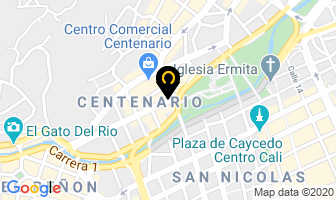 Mapa de Papelería Offi-artes en Cali