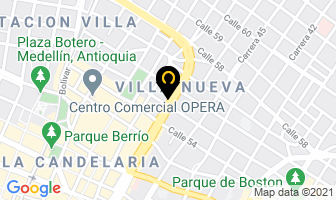 Mapa de Papelería Posada en Medellín