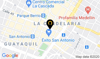 Mapa de Papeleria Suministro en Medellín