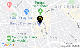 Mapa de Papelería Tauro en Sincelejo